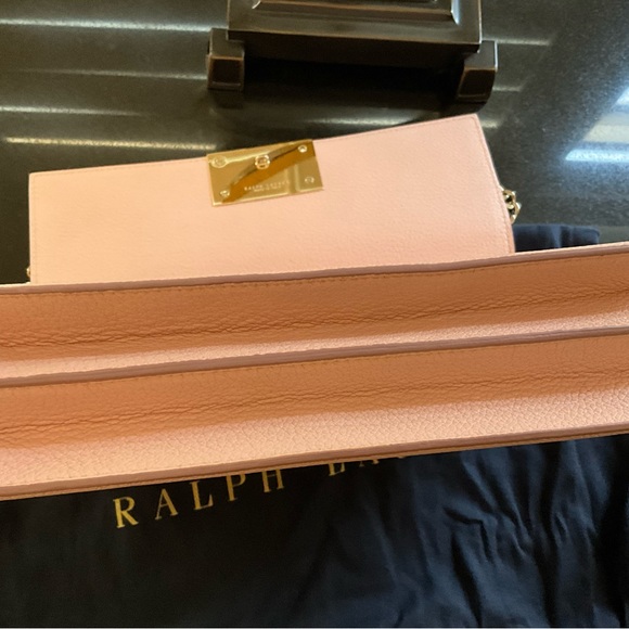 Ralph Lauren Collection Pink Chain Shoulder Bag NWT - Picture 10 of 16